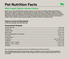 Wild-Caught Salmon & Ancient Grains Dog Kibble