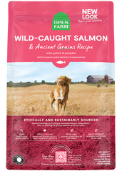 Wild-Caught Salmon & Ancient Grains Dog Kibble
