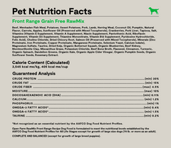 RawMix Front Range Grain-Free Dog Kibble