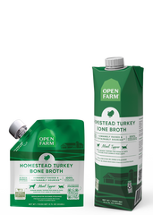 Homestead Turkey Bone Broth for Cats